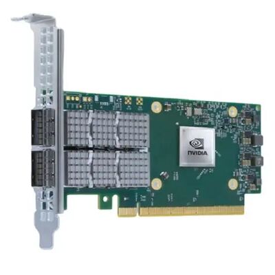 NVIDIA Connect-6 VPI Series MCX654106A-HCAT Ethernet Network Interface Card PCIe 3.0x16 Dual Port 200Gb/s Serwer QSFP56