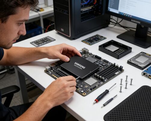 Samsung MZQLB7T6HALA-00W07 7.68TB PCIe 3.0 NVMe U.2 Enterprise SSD dla serwera Data Center