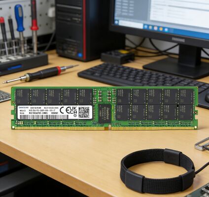 Samsung M321R8GA0PB0-CWMCJ 64GB DDR5 5600MT/s (PC5-44800) ECC RDIMM 2Rx4 1.1V Pamięć serwerowa RAM