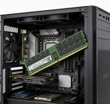 Samsung M321R8GA0PB0-CWMCJ 64GB DDR5 5600MT/s (PC5-44800) ECC RDIMM 2Rx4 1.1V Pamięć serwerowa RAM