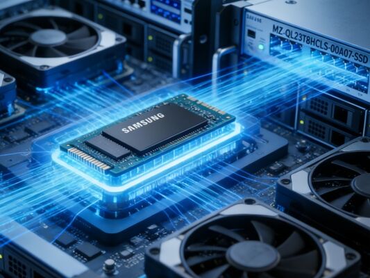 Samsung MZQL23T8HCLS-00A07 3.84TB Enterprise SSD U.2 PCIe 4.0 NVMe 1.0 DWPD 5-letnia gwarancja Napęd stałego