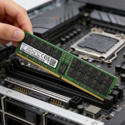 Oryginalna pamięć Samsung M321R8GA0PB0-CWMCJ 64 GB DDR5 ECC RDIMM 288-pinowa dla serwerów korporacyjnych