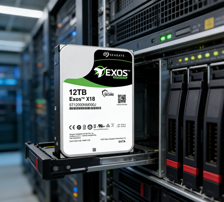 Wewnętrzny dysk twardy Seagate ST12000NM000J 12 TB, 7200 obr./min, 256 MB pamięci podręcznej SATA III CMR 2,5 cala