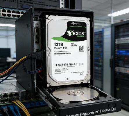 Seagate ST12000NM000J 12TB 7200RPM SATA 6Gb/s 3.5 Inch Enterprise Hard Drive HDD dla serwera Data Center