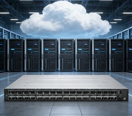 Przełącznik NVIDIA MQM9790-NS2R Quantum-2 InfiniBand NDR 64-portowy 400Gb/s