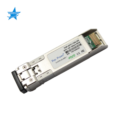 Moduł optyczny 10G Base -ZR SFP + 100Km SMF do telekomunikacji i transmisji danych 10G