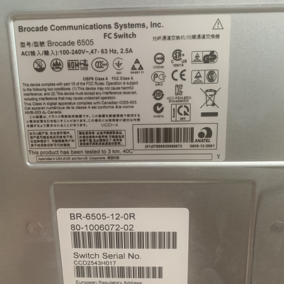 Przełącznik Fibre Channel BR-6505-12-16G-0R 16 GB