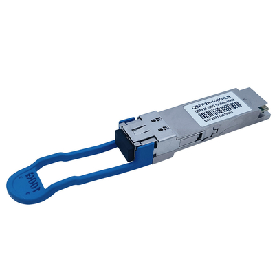 QSFP28 OTU4 100Gbps 112Gbps Moduł odbiornika światłowodowego Podwójna szybkość transmisji danych LWDM4 10KM LR4 SMF
