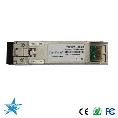 Przemysłowy jednomodelowy nadajnik-odbiornik światłowodowy 10G SFP 10Km