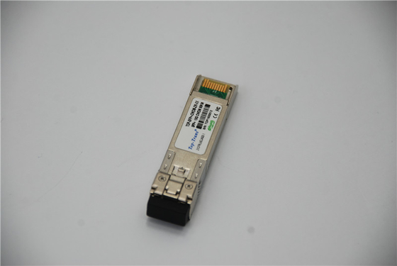 Pojedynczy nadajnik-odbiornik wielomodowy 80Km CWDM Sfp Moduł optyczny dla 10G Ethernet