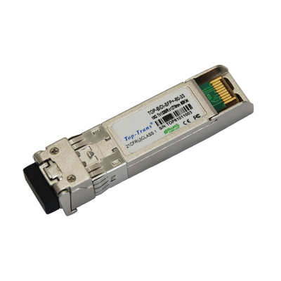 10Gb/S 60km BIDI Optyczne złącze transceiver Sfp Duplex LC