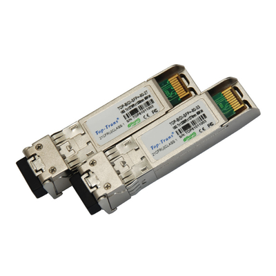 10Gb/S 60km BIDI Optyczne złącze transceiver Sfp Duplex LC