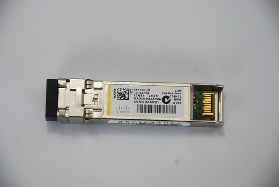 10Gbps 10km SMF DDM Moduł Cisco SFP SFP-10G-LR Transceiver Duplex SFP+