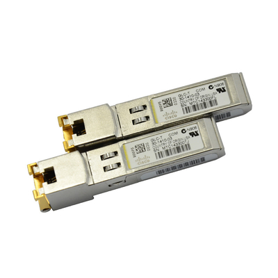 Sieci miedziane Cisco SFP 1G Transceiver GLC-T 1000base T 100M