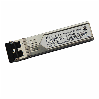 FC 4.25G Finisar 850nm Moduł Sfp 150M FTLF8524P2xNV Podłączany na gorąco